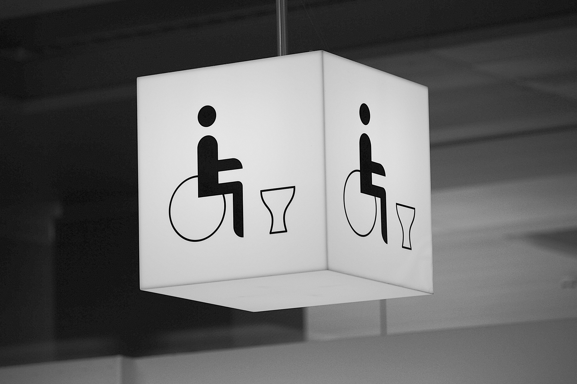 Signalisation lumineuse fauteuil roulant